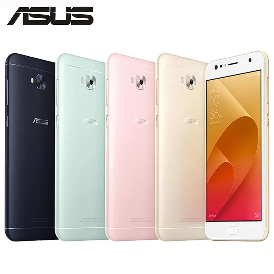 

Global Asus Zenfone 4 Selfie 4GB 64GB Mobile Phone ZD553KL Dual SIM 5.5" 16MP+20MP+8MP Fingerprint 3000mAh 4G LTE Android Phone