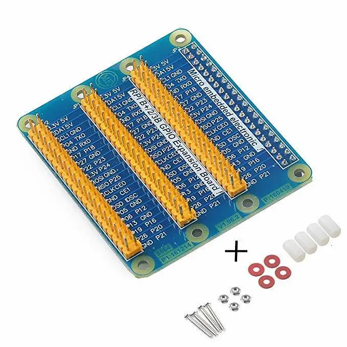 Raspberry Pi Gpio Плата расширения один ряд, чтобы быть три ряда Gpio для Raspberry Pi 3 Pi 2 Pi Модель B