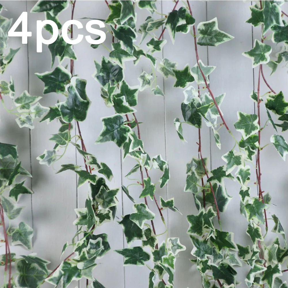 Fake Plants Foliage Trailing Ivy Vine Garland Leaf Flower Artificial Hanging