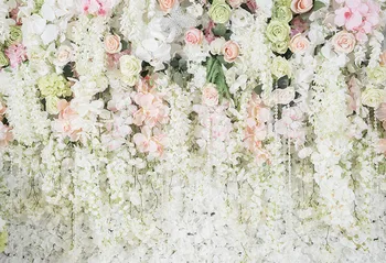 

Drop flowers wall photo backgrounds Christmas Fotografia marriage wedding photo backdrops for photographer studio props lv-948