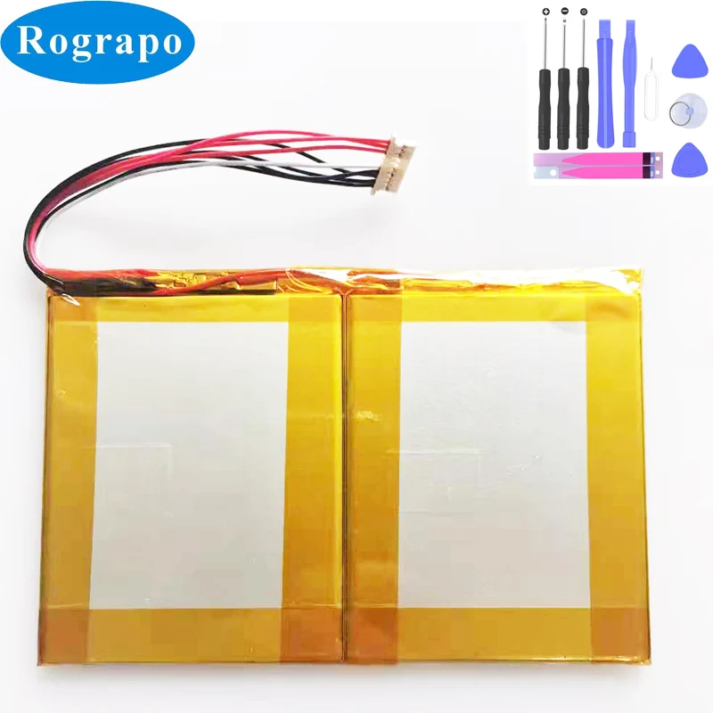 Новинка 7 6 V 6800mAh 386784-2S планшетофон для Yepo 737a 13 3 дюймовый 8-проводной разъем |