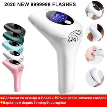 

999999 Flashes 2020 New Laser Epilator Permanent IPL Photoepilator Hair Removal depiladora Painless electric Epilator Dropship