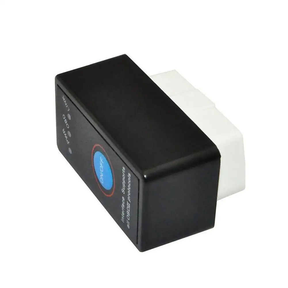 Супер Мини elm327 Bluetooth OBD2 V1.5 Elm 327 V 1,5 OBD 2 автоматический диагностический инструмент сканер Elm-327 OBDII адаптер автоматический диагностический инструмент