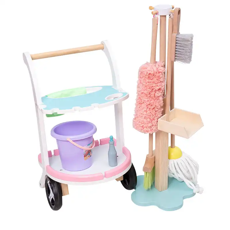 child's toy broom set