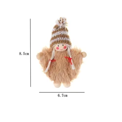 2022NEW Christmas 2022 2 Pcs Angel Pendant Dolls New Year 2022 Christmas Decorations for Home Christmas Tree Ornaments Navidad