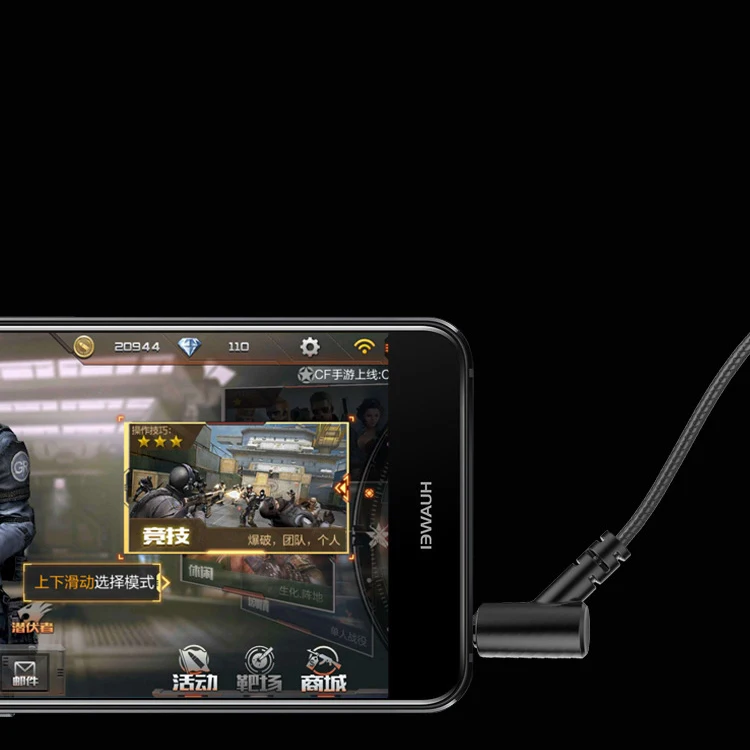 Subwoofer gaming headset 1.2m Wired Earphone Gaming Earbuds In-Ear Earphones With Bendable Mic Stereo For Phone PS4 Xbox Switch (17)