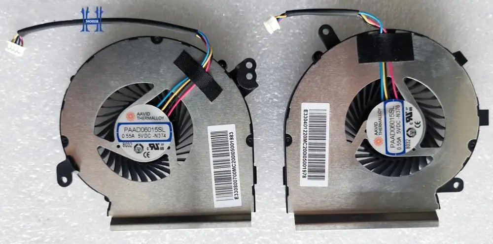 Новый Процессор охлаждающий вентилятор GPU для MSI GE62MVR GE72MVR MS-16JC MS-169C 7RG PAAD06015SL N376 N374