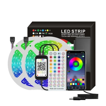 

5050 SMD Color Changing APP Controller with Remote, Music Sync RGB LED Strip