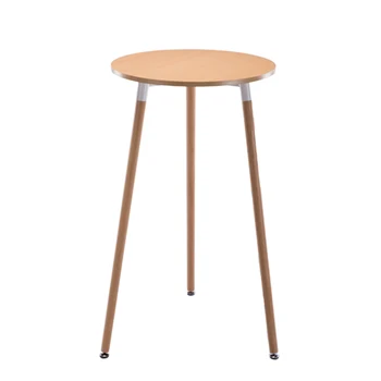 

Small Bar Table, Household Table And Chair Set, Simple Modern Northern Europe Bar, Coffee High Foot Round Table And Chair Combin