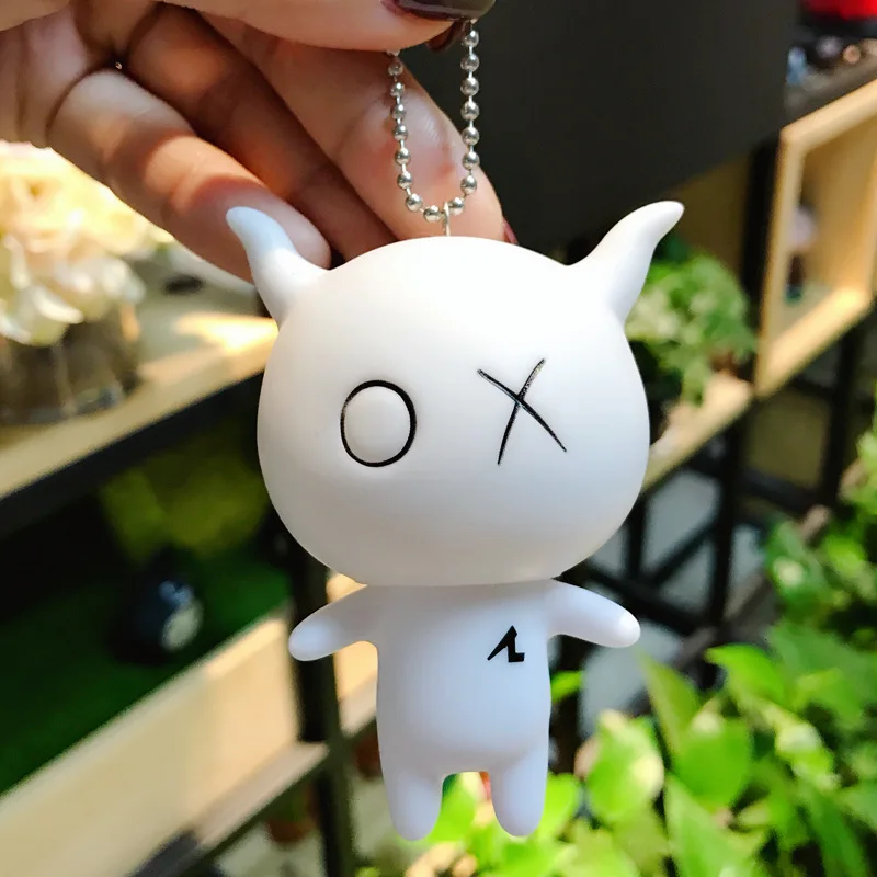 Кукла-игрушка из мультфильма брелок милый кот мелки Xiaoxin панда для мужчин и женщин автомобильный брелок сумка Подвеска - Цвет: 2