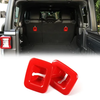 

Areyourshop For Wrangler JL 2018+ ABSTail Box Hook Decoration Cover Car Interior Mouldings Auto Accessories Parts