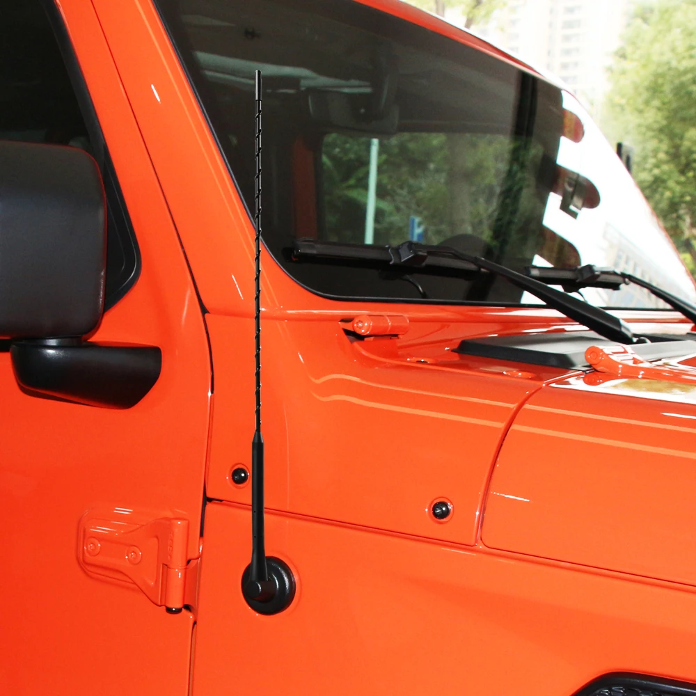 1pc 9/11/16 Inch Universal Car Roof Mast Whip Antenna Enhanced Signal