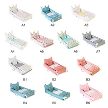 5 шт. портативная детская кроватка детская дорожная складная детская сумка для кроватки Младенческая Детская Колыбель многофункциональный набор для детской кроватки сумка для хранения