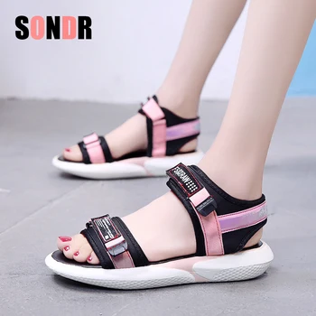 

Fashion Women Sandals 2020 Breathable Comfort Shopping Ladies Walking Shoes Summer Sneakers Platform women Sandal Shoes