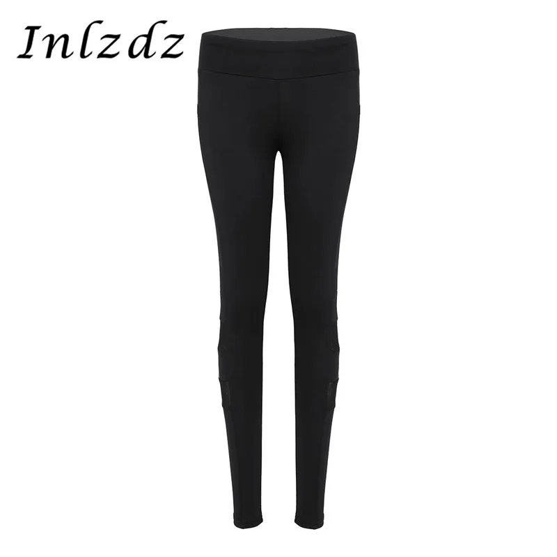 Women Ballet Costume High Waist Gymnastics Leggings long Pants Fitness Workout Activewear Printing Trouser Yoga Running | Тематическая