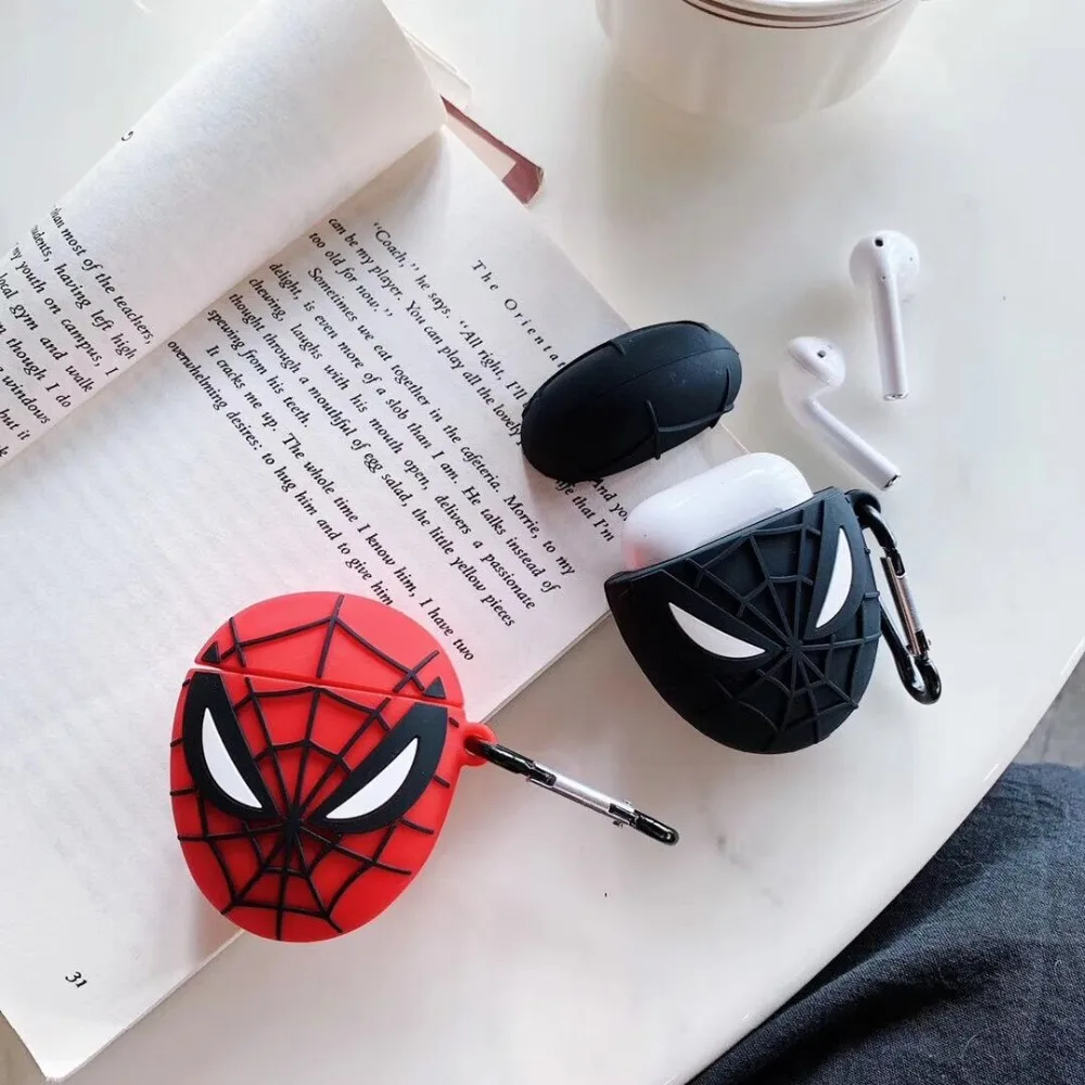 Модный хорошо продаваемый Человек-паук для Apple Airpods 1/2 чехол ...