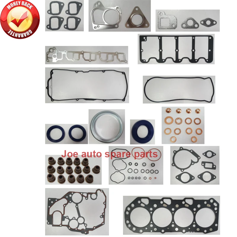 Полный комплект прокладок двигателя 4JX1 4JX1T для ISUZU Bighorn Trooper OPEL Monterey B DTI HOLDEN Jackaroo 3 0