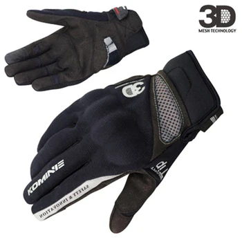 

GK-162 motorcycle riding gloves M-XXL size black Genuine Leather Motorbike white Road Racing Team Glove men summer winter