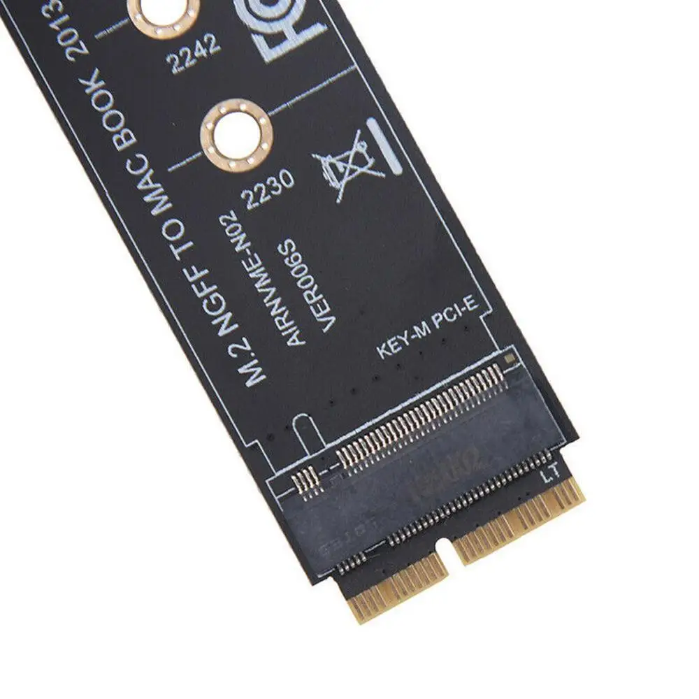 M ключ M.2 PCIe AHCI SSD адаптер карты для MACBOOK Air A1502 2015 2017 Pro 2013 a1419 2230 2280 A1465 2014 A1466 A1398