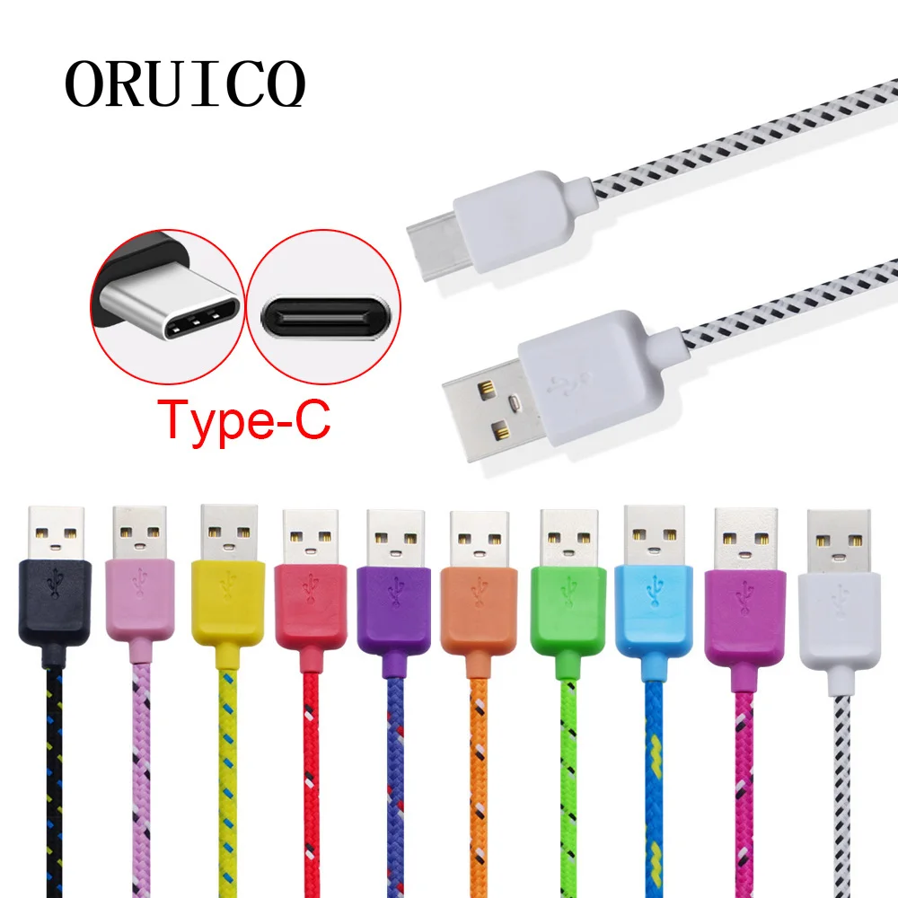 Зарядное устройство Type_c USB C кабель 1 м 2 3 Синхронизация данных для samsung HTC Huawei Xiaomi