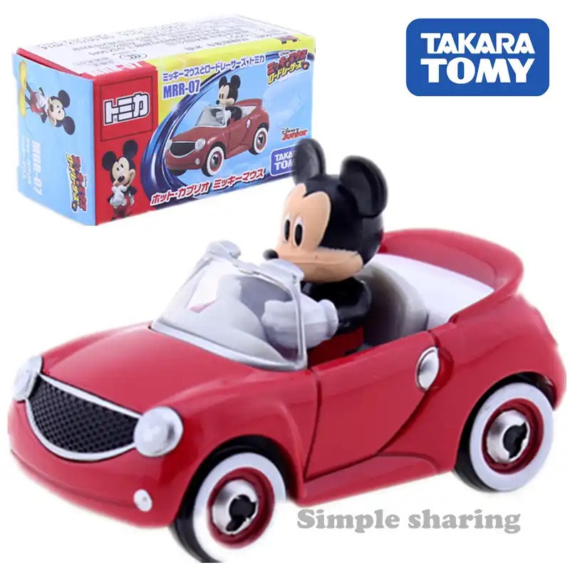 mickey mouse diecast cars