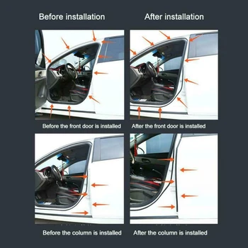 

Accessories Sealing Strip Rubber Door Edge Waterproof Double-sided Replacement