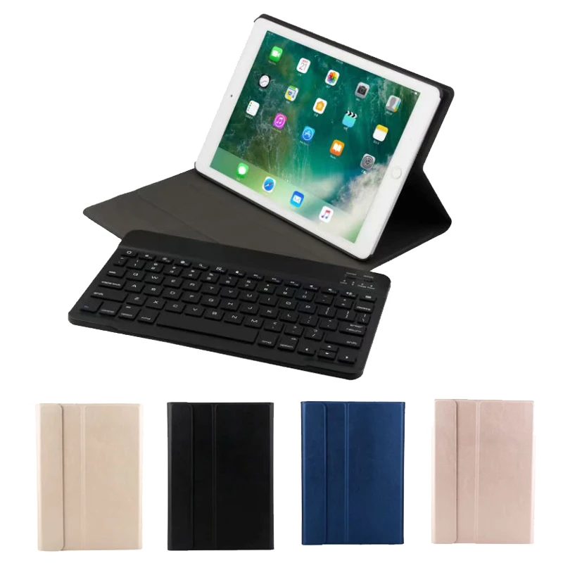 Для iPad 9 7 2017 2018 чехол Беспроводной покрытие клавиатуры Bluetooth A1822 съемный футляр