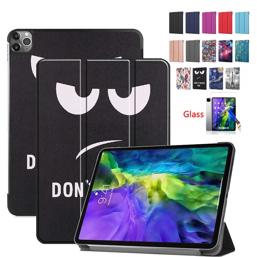 

Case for iPad Pro 11 2020 Magnetite Smart Cover Auto Sleep Wake Tablet Protective Case for iPad Pro 11 2018 Gen Stand Cover