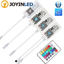 Tira de luz LED WiFi/Bluetooth/RGB/regulador RGBW DC 5V 12V 24V Android IOS APP Alexa de Amazon, Google magia CASA DE Control IR