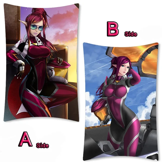 Аниме Супер Размер Fortress Macross Cute Dakimakura длинная подушка для объятий Чехол Подушка Pilow Cover 2WAY 35x55 см - Цвет: 11
