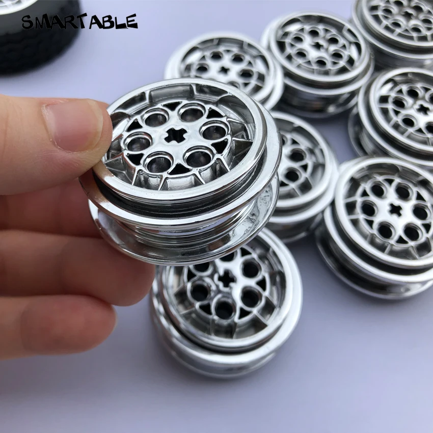 Smartable Wheel 43.2X18 с покрышками 62 4x20 посеребренные обода детали для шин строительный