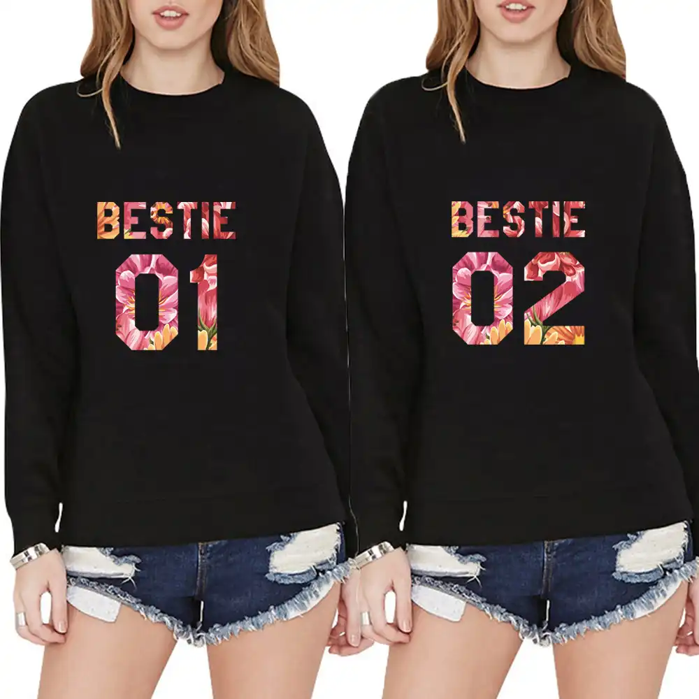 bff sister hoodies