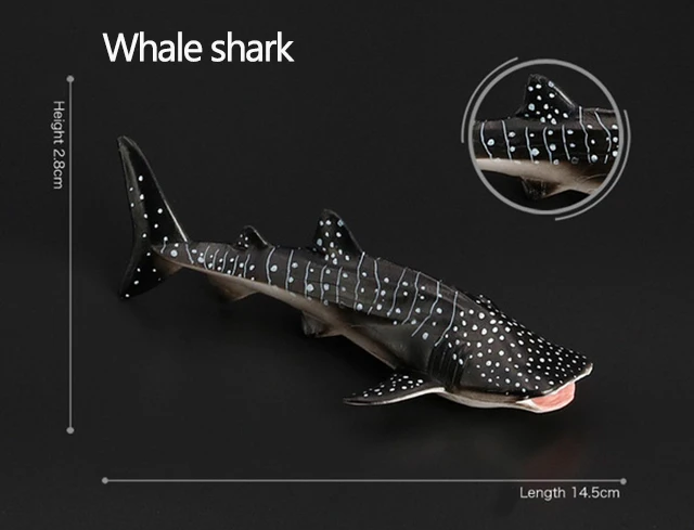 Оригинальные наборы морских животных sealife bule whale Акула губки тигровый КИТ leatherback