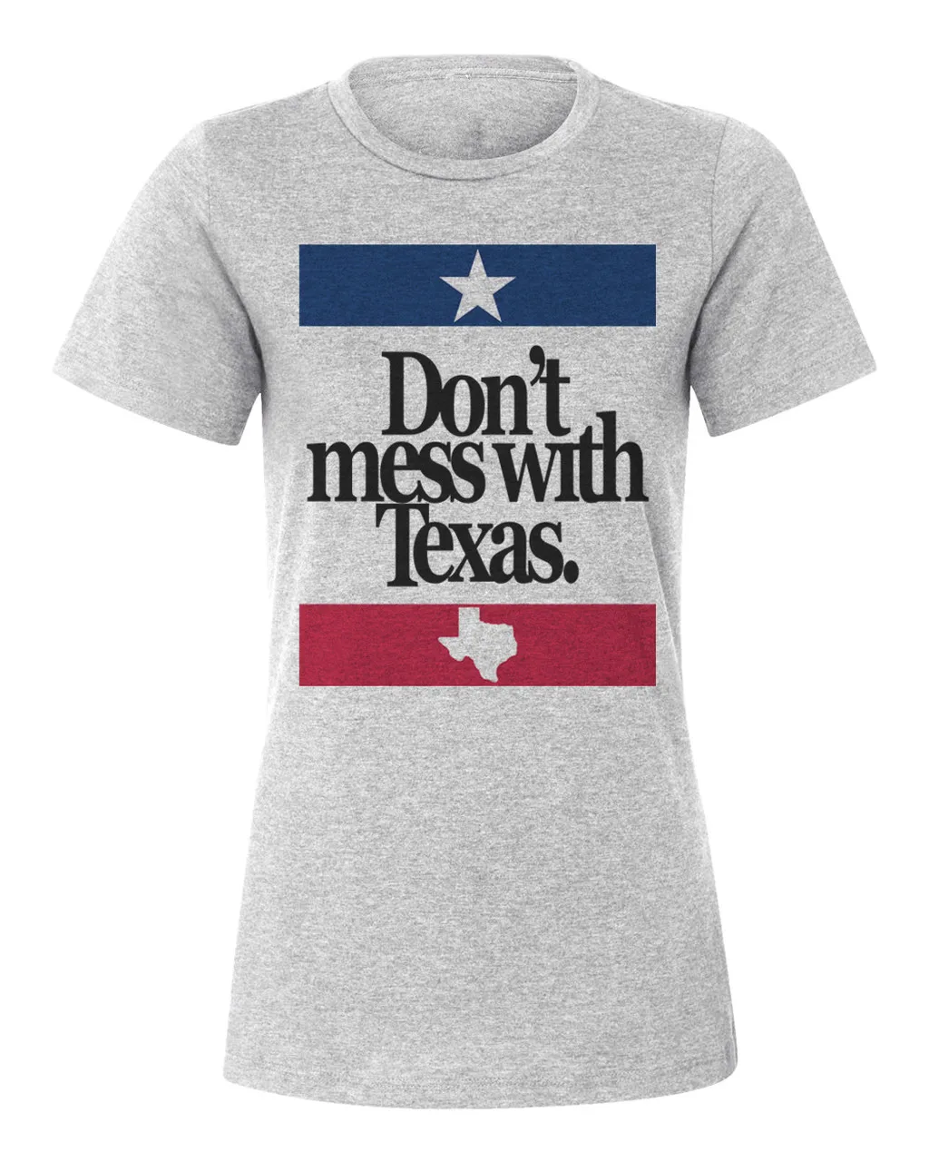 Don't Mess With Texas Flag Womens T Shirt | Женская одежда