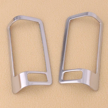 

DWCX 2pcs Silver Rear B-Pillar Air Vent Outlet Frame Trim ABS Fit For Volvo XC60 XC90 2018