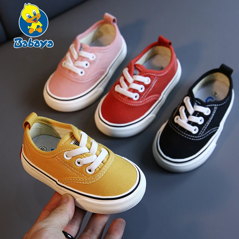 Babaya zapatos informales de fondo suave para bebé, calzado de lona para caminar, para niños de a 3 años, primavera 2020|Zapatillas deportivas| - AliExpress