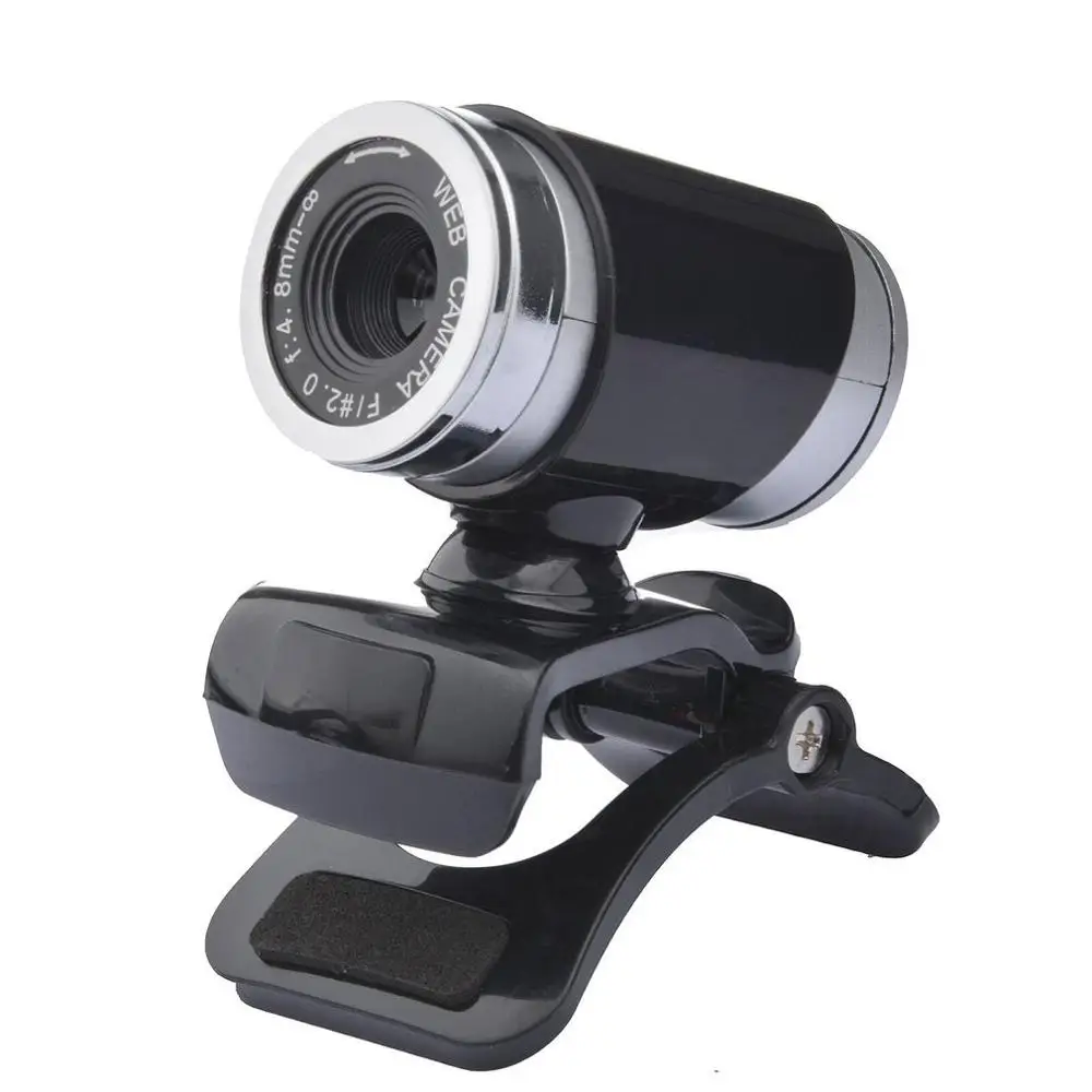 

480P Webcam Built-in Microphone with USB 2.0 for Laptop Live Broadcast Video Conference Work Computer Camera Mini Webcam Camera