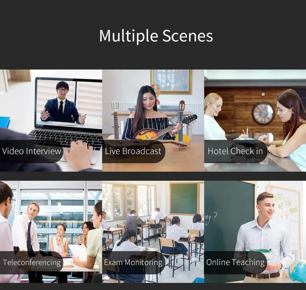 Original Youpin Xiaovv HD USB IP Camera 1080P Webcast Live Broadcast Camera Built-in Micophone Autofocus Online Teaching Meeting (5)