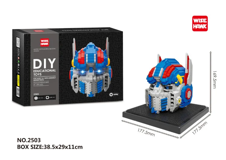 

Wise hawk Micro Building Blocks Limited Edition Jingang Series 2503-2504 Hornets