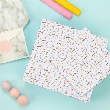 

10pcs Gift Box Wrapping Paper Sheets Cartoon DIY Book Cover Paper Gift Packaging Paper