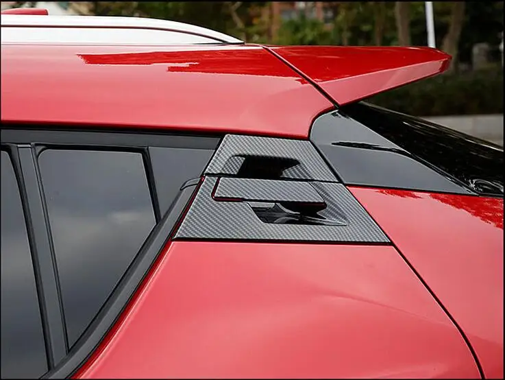 ABS наружная дверная чаша декоративная рамка Автомобильная Наружная ручка блестки защитный патч рамка внешняя модификация для Toyota C-HR