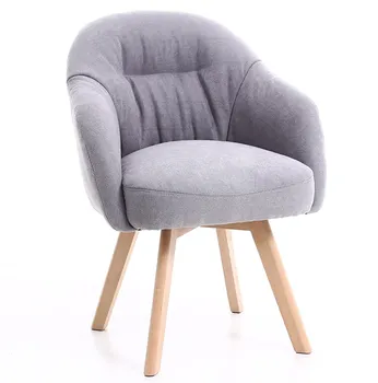 

Nordic Single Lazy Couch Chair Balcony Leisure Bedroom Living Room Chair Small Apartment Comfortable Sedentary Cloth Home Chair