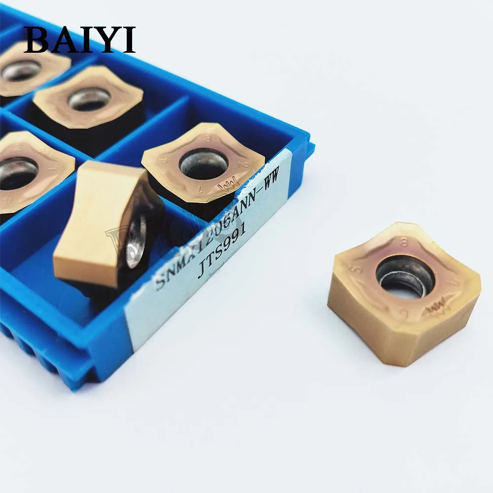 10pcs Snmx1206 Ann-ww Jts991 Snmx1206ann-ww Carbide Milling Inserts ...