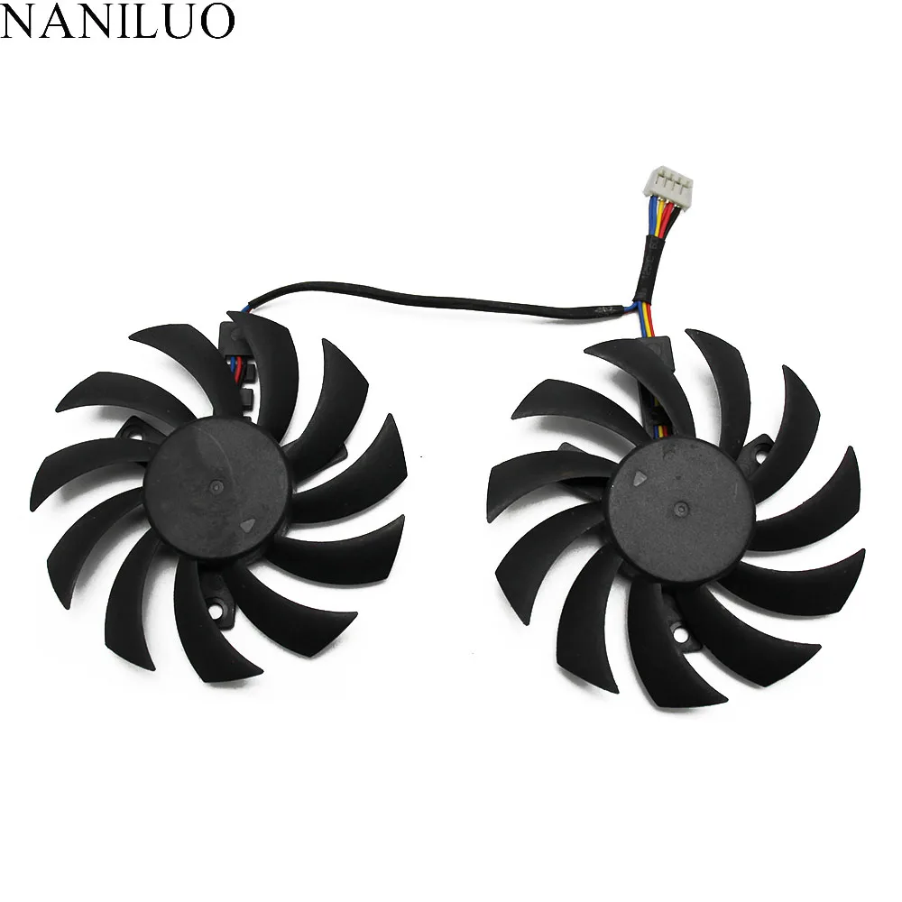 

75MM PLD08010S12HH 000 0.35A GTX1060 Cooler Fan For ZOTAC GeForce GTX 1060 3GB AMP! Edition Video Card Cooling Fan