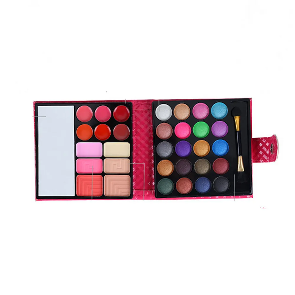 32 Colors Multifunction Eye Shadow Makeup Palette High Quality Cosmetic Eyeshadow Waterproof Blush Lip Gloss Powder X#3