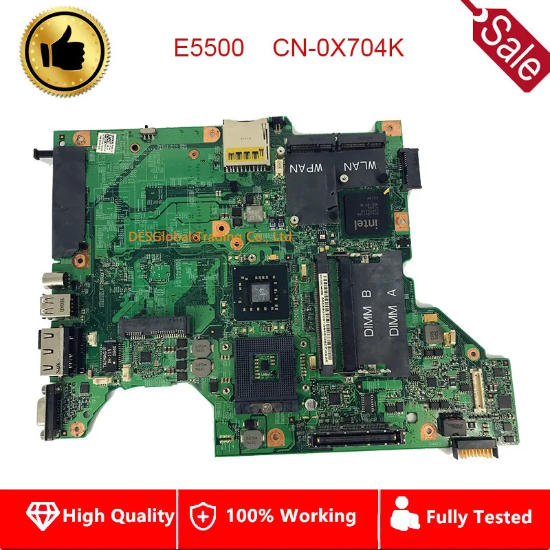 CN-0X704K 0X704K X704K для Dell Latitude E5500 материнская плата для ноутбука 48,4X802,021 07238-2 материнская плата тест Быстрая