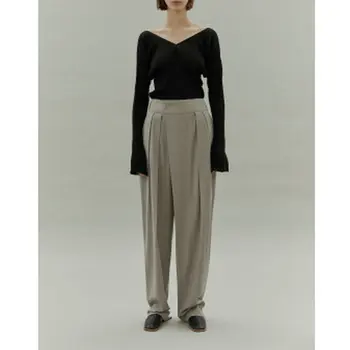 

2020 Autumn WOMEN'S Pants Europe and America Non-mainstream Loose Pants Female Autumn New Style Casual Loose Straight Pants Pant