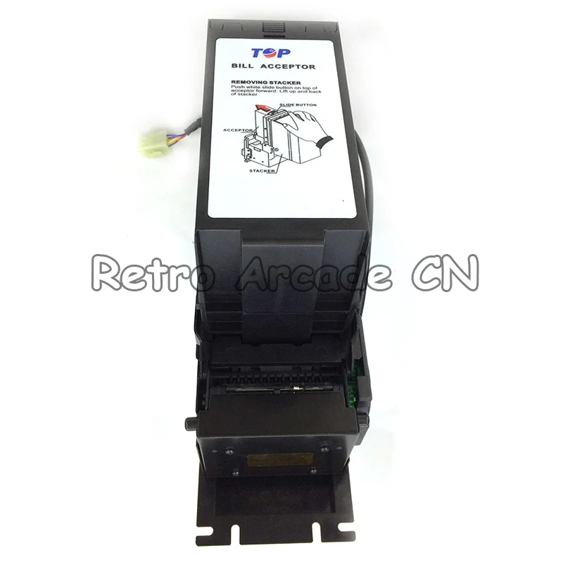 US $2.495.00 L70 Multinational Currency Bill Acceptor with Bill Box Money Cash Acceptor Selector ICT Bill Transaction for Vending Machine
