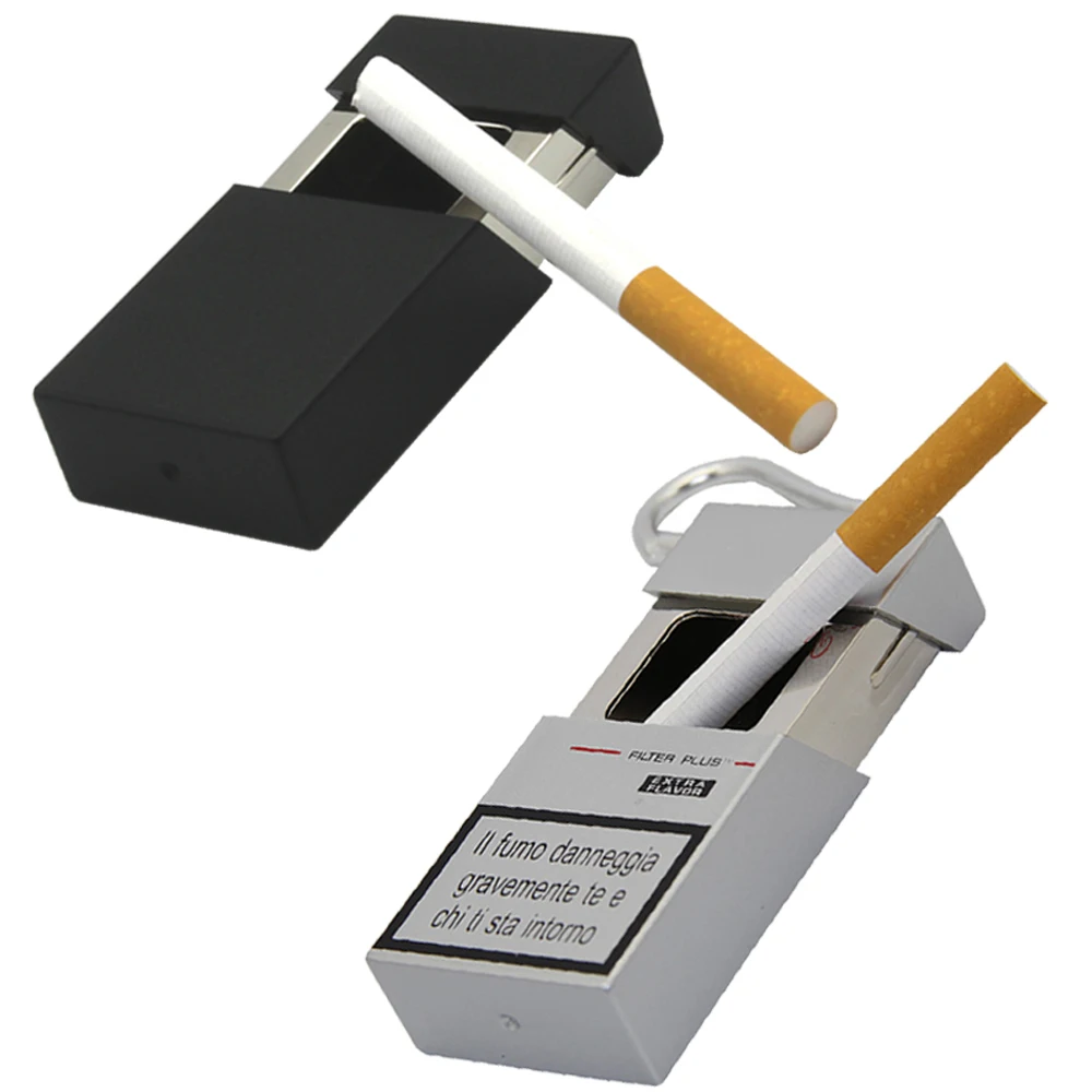 Портативная пепельницы сигарет Пепельница для наружного использования пепельница Карманный пепельница с крышкой брелок для путешествий