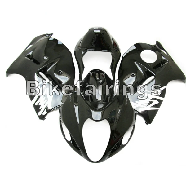 Инъекции полный комплект обтекателей для Suzuki GSXR1300 Hayabusa 1997-2007 98 99 00 01 02 03 04 05 06 мотоцикл капоты серебристый, черный